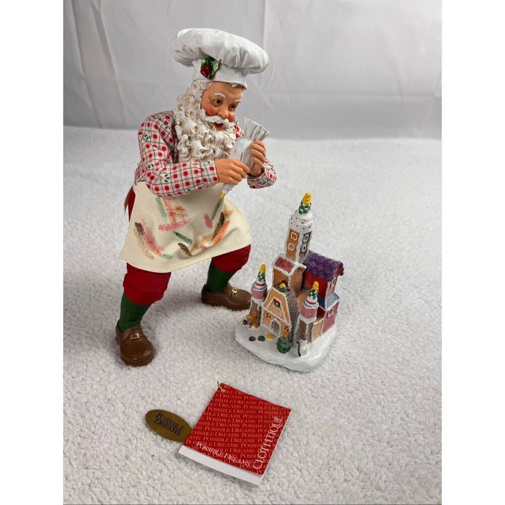 Dept.56 Possible Dreams Clothtique “Santa's Sugar Shack” #57.71270